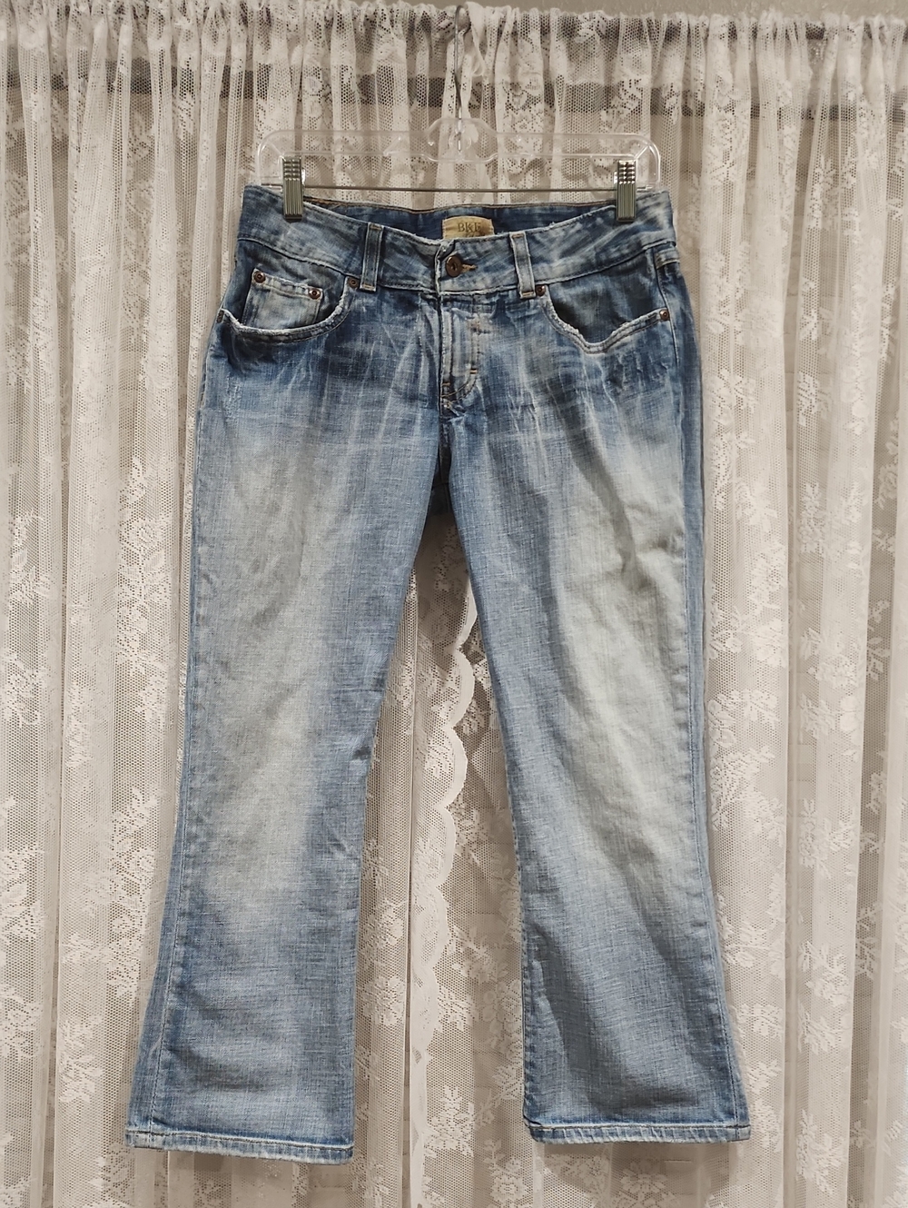 BKE DENIM CROPPED JEANS